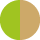 Green tread, tan sidewalls