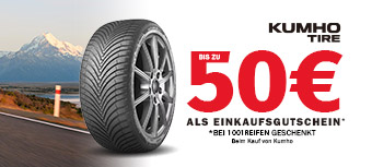 KUMHO| Bis zu 50€ geschenkt*