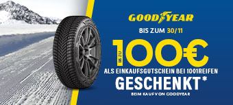 GOODYEAR | Bis zu 100€ geschenkt*
